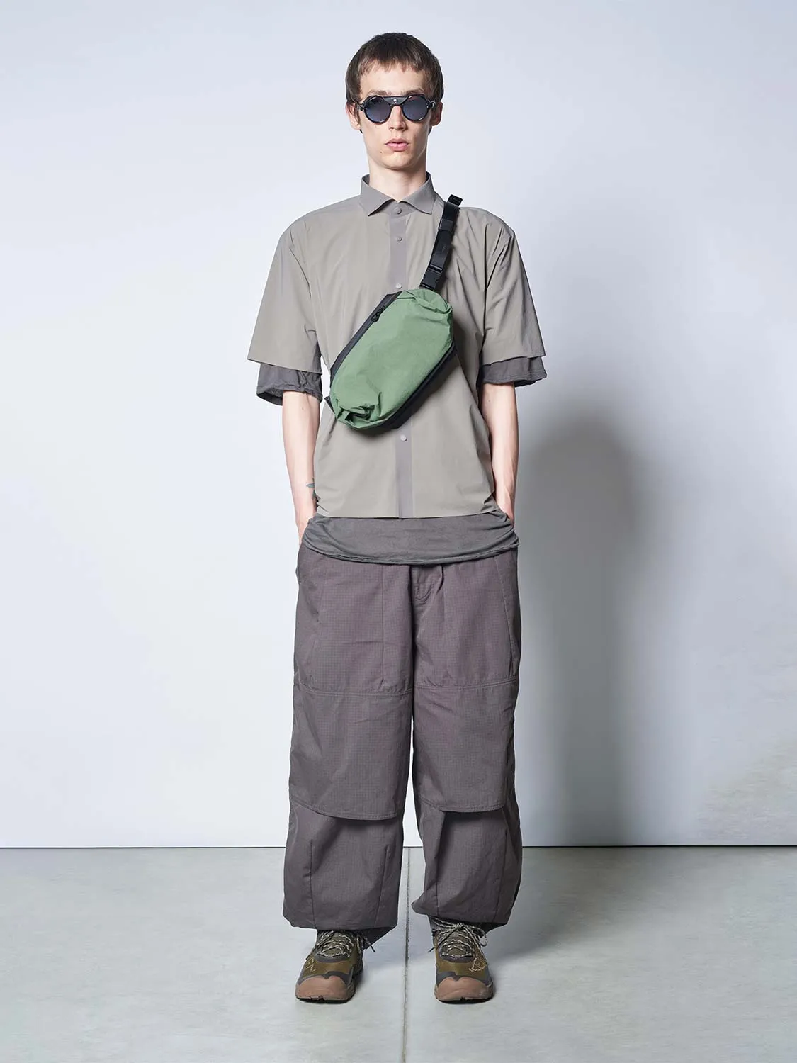 Neda Komatsu Onibegie Nylon Olive Green