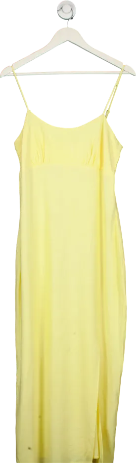 New Look Yellow Lexi Slip Dress UK 12