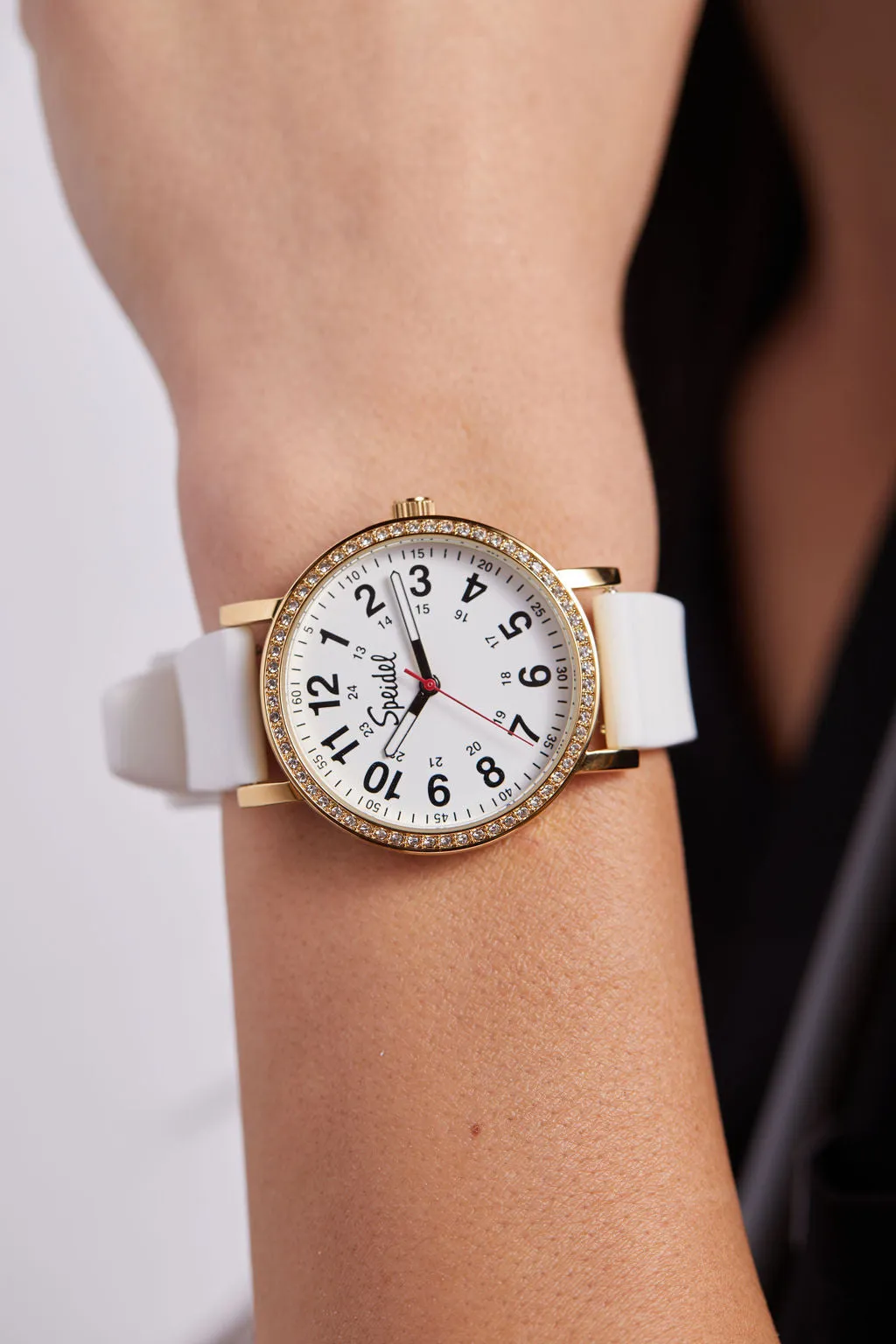 Original Scrub Watch™ for Nurses With Crystal Bling