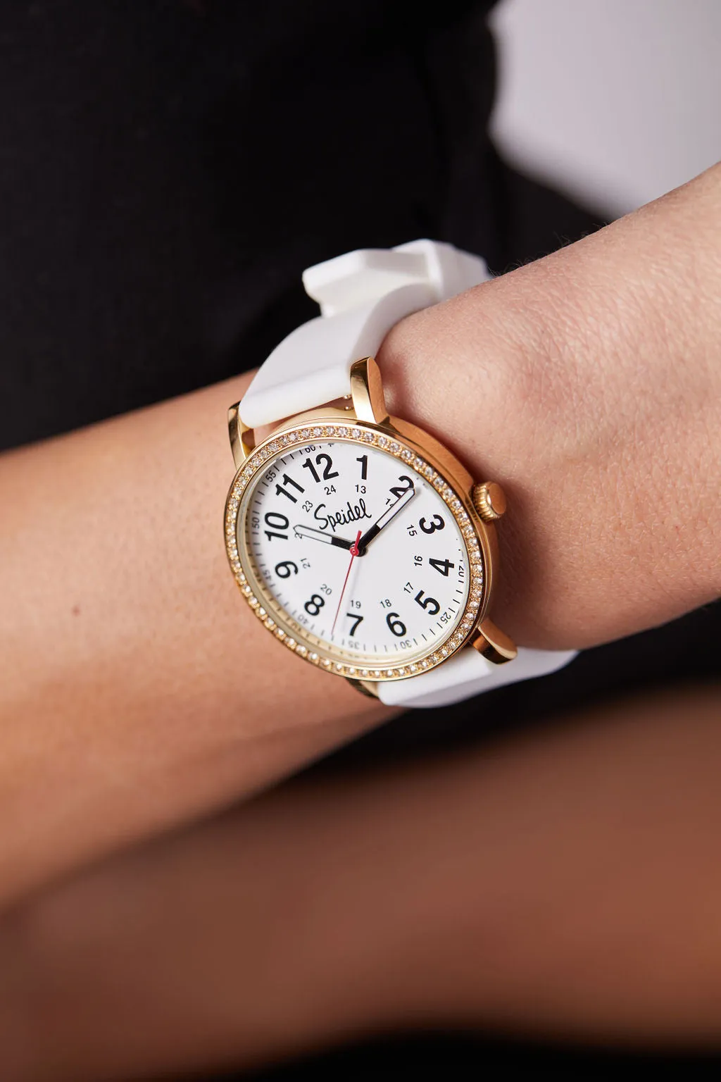 Original Scrub Watch™ for Nurses With Crystal Bling
