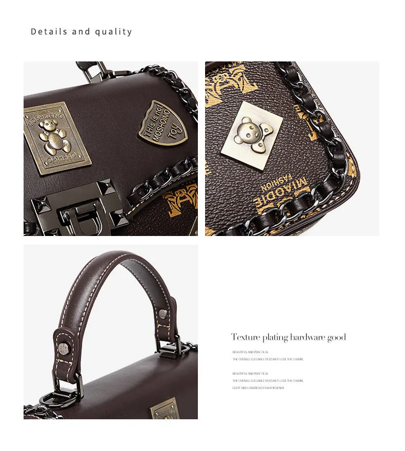 Paziye Ladies Premium Vintage Crossbody Bag
