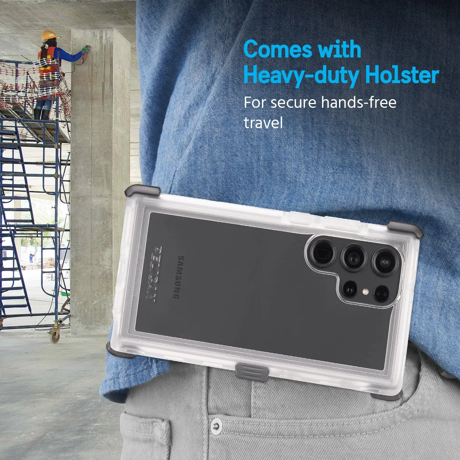 Pelican  Voyager for Galaxy S23 Ultra - Clear