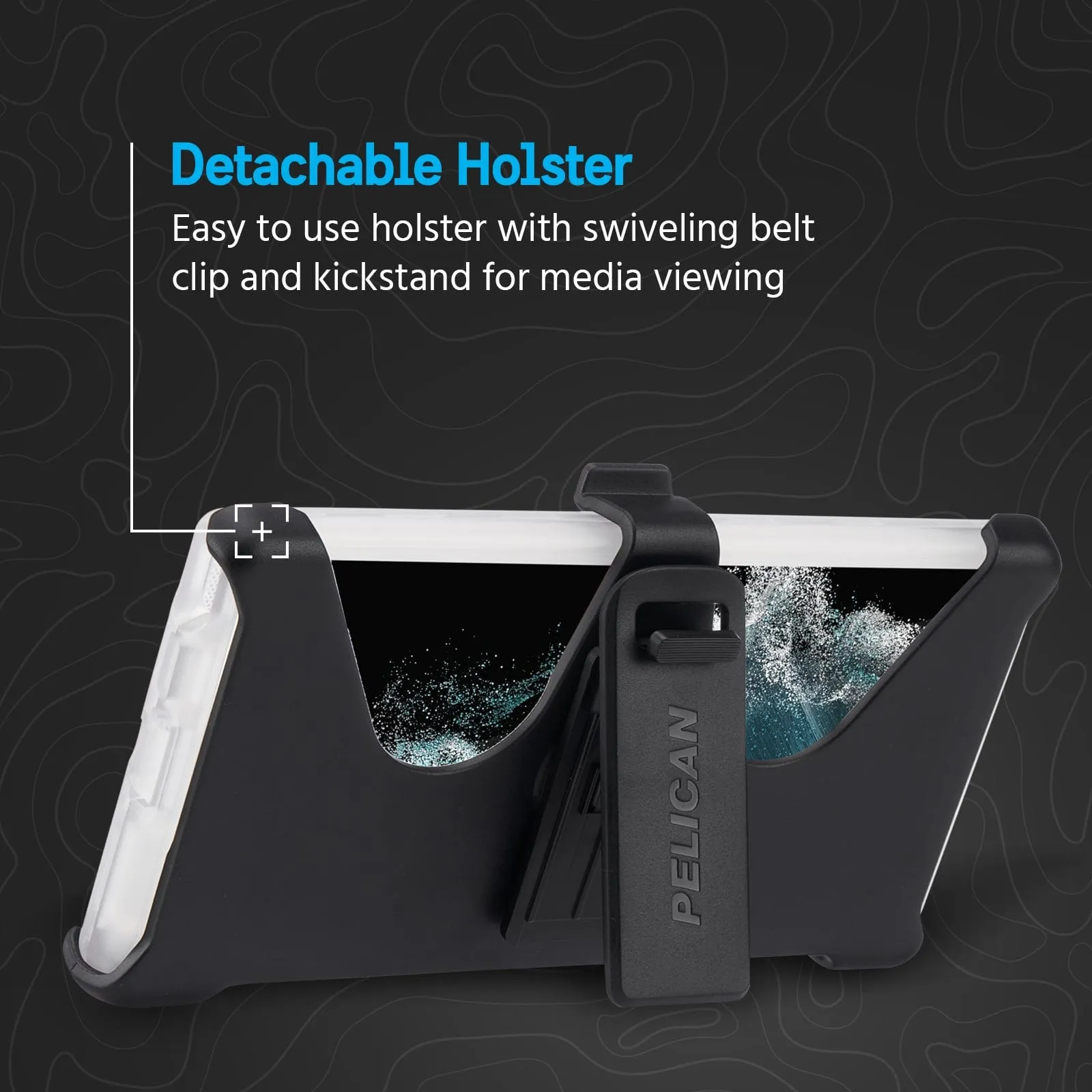 Pelican  Voyager for Galaxy S23 Ultra - Clear