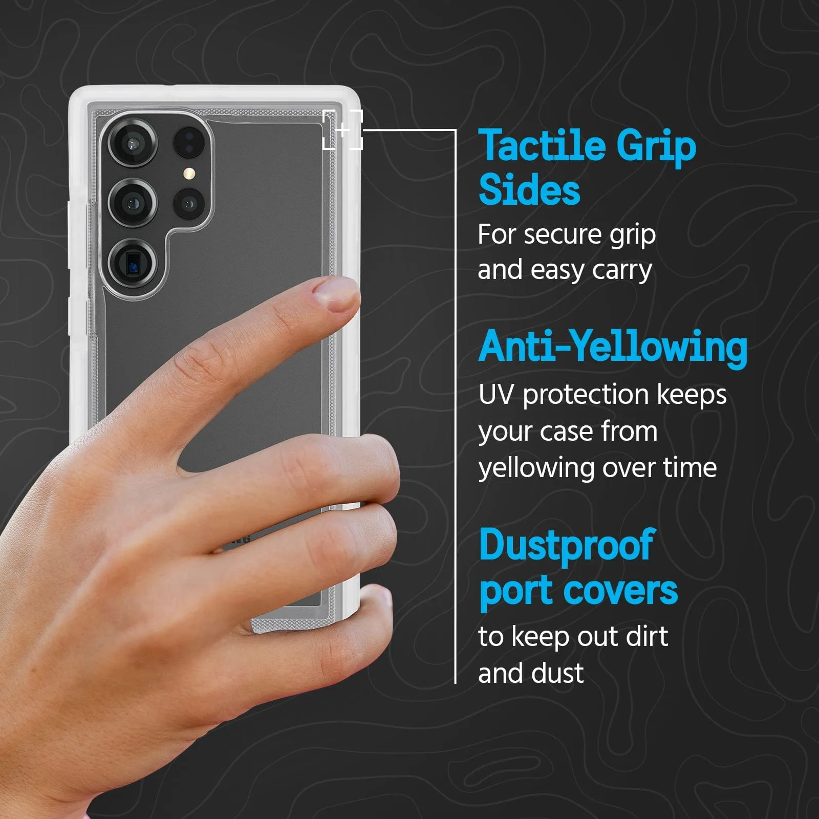 Pelican  Voyager for Galaxy S23 Ultra - Clear