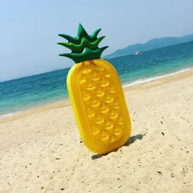 Pineapple inflatable floating drainage supplies floating bed swimming toy