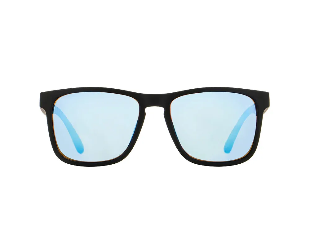 Red Bull Unisex Spect Edge Sunglasses Black/Blue EDGE-002P