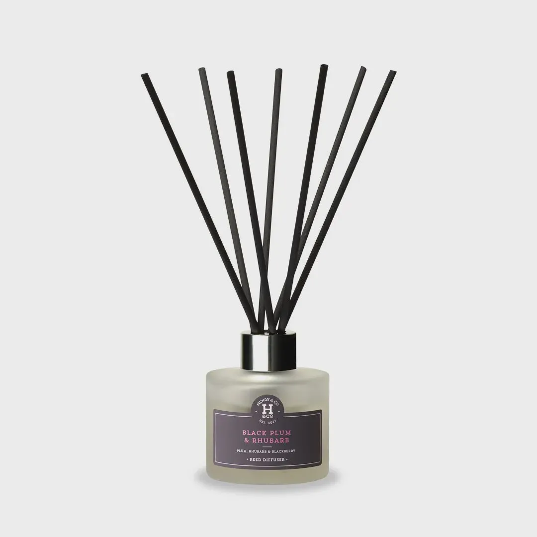 Reed Diffuser 100ml Black Plum & Rhubarb