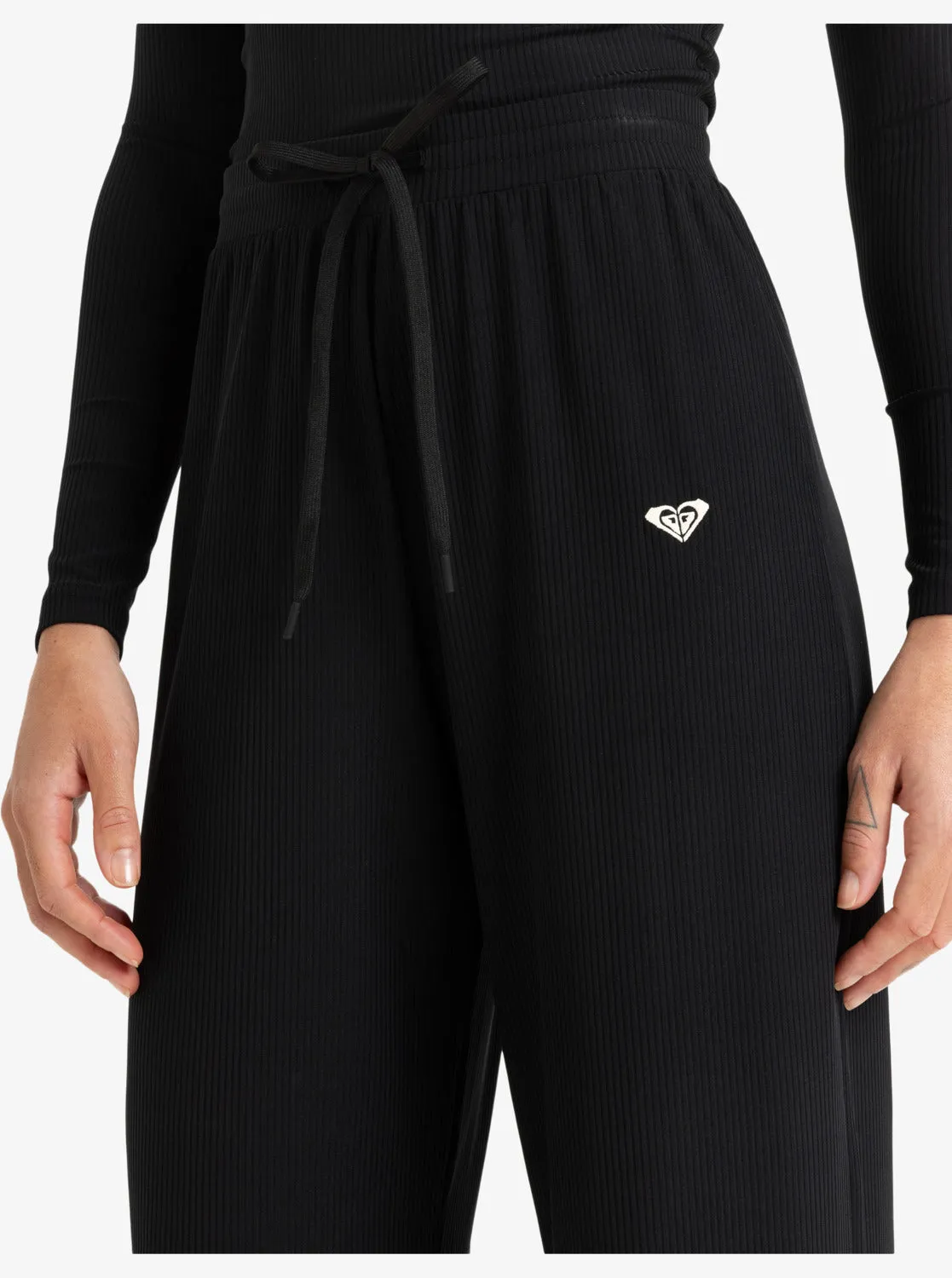 Roxy Women's Rise & Vibe Sports Pants Anthracite ERJNP03556_KVJ0