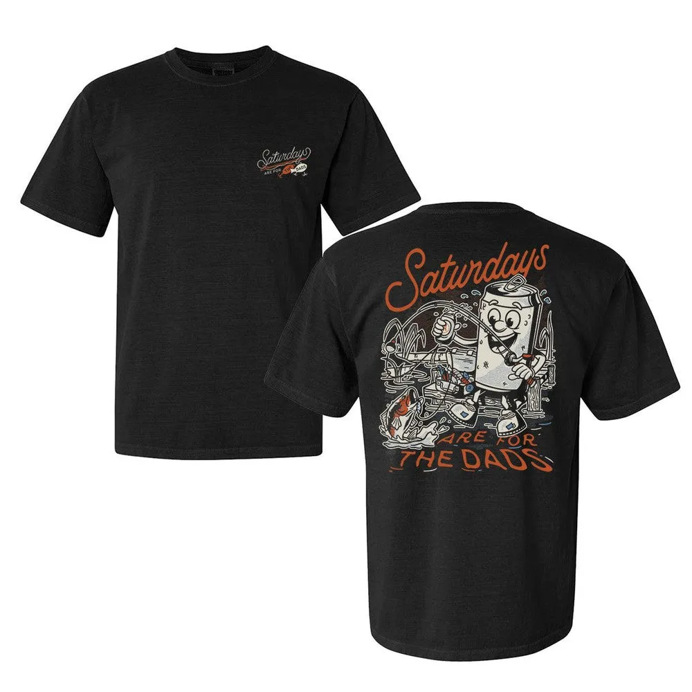 Saturdays Are For The Dads Fishing Tee