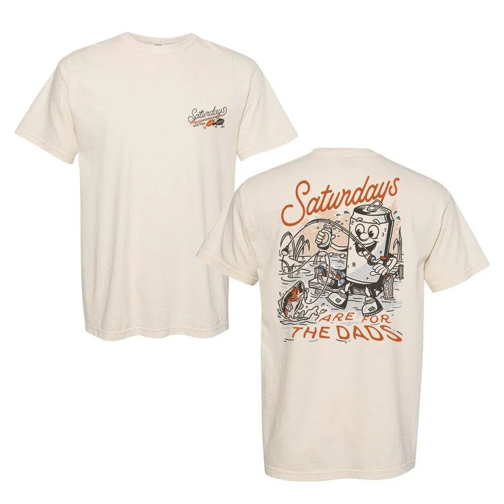 Saturdays Are For The Dads Fishing Tee