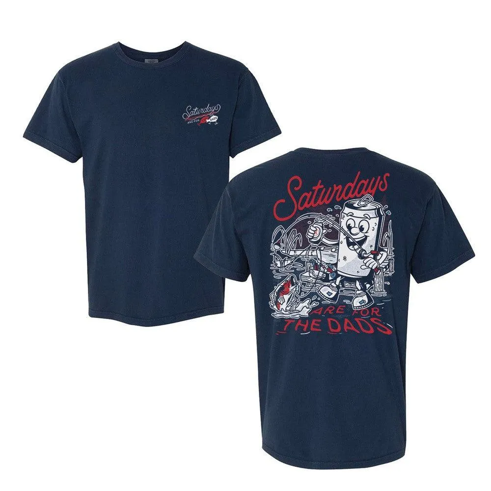 Saturdays Are For The Dads Fishing Tee