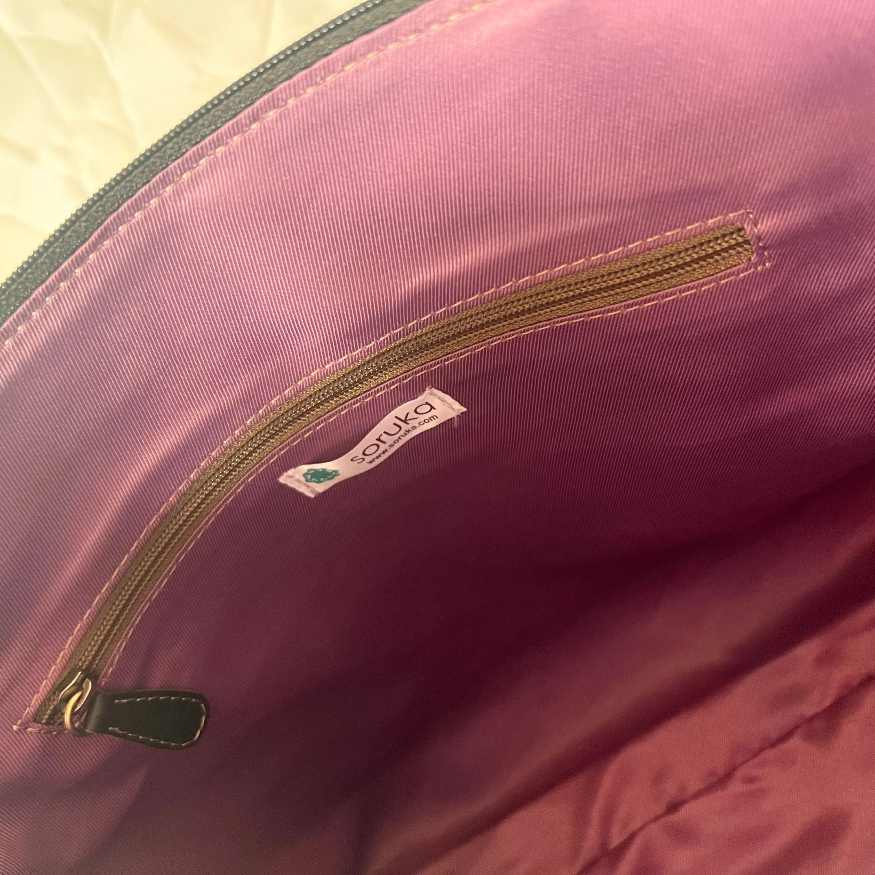 Soruka - Emilia Briefcase, Greens & Zebra