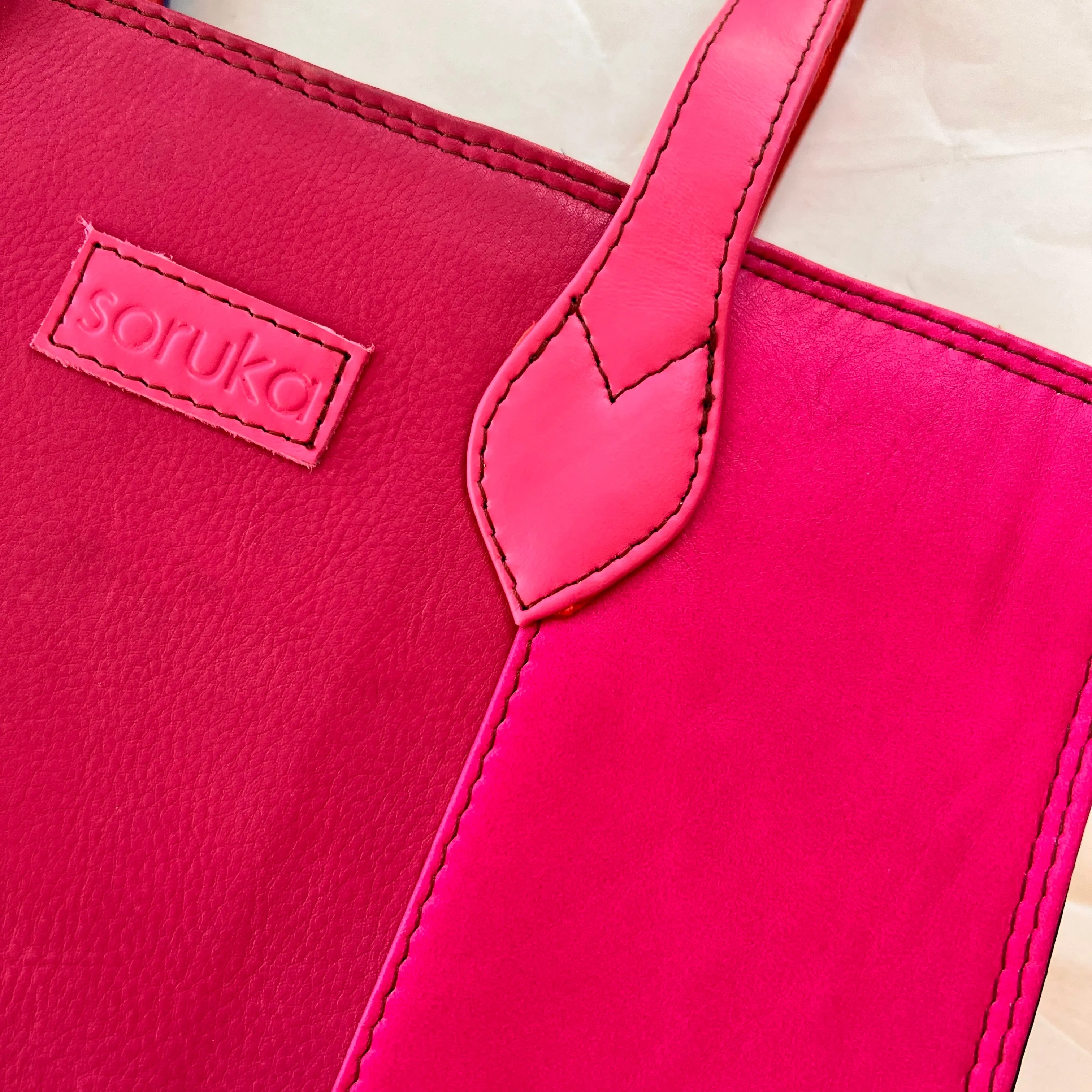 Soruka - Giselle Tote, Cornflower & Bubblegum