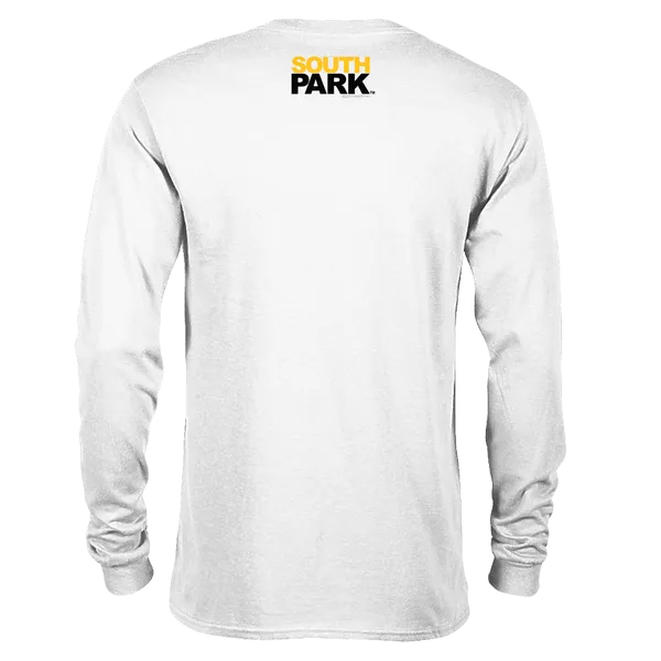 South Park Randy Eyes Up Here Adult Long Sleeve T-Shirt