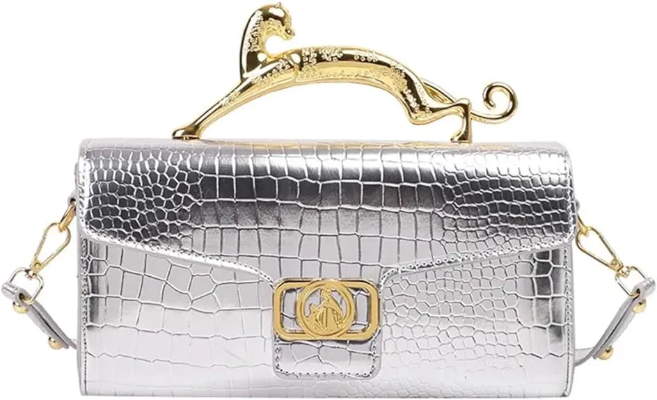Spunkz Crocodile Pattern Underarm Bag
