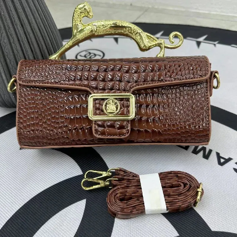 Spunkz Crocodile Pattern Underarm Bag