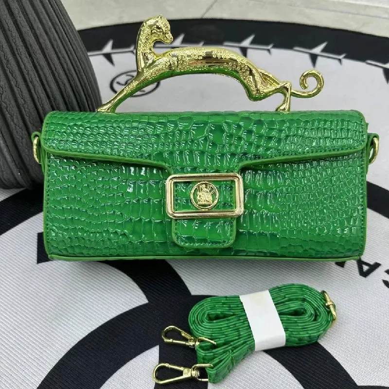 Spunkz Crocodile Pattern Underarm Bag
