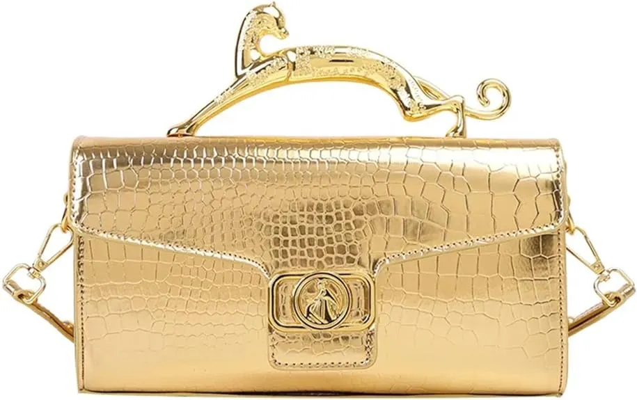 Spunkz Crocodile Pattern Underarm Bag