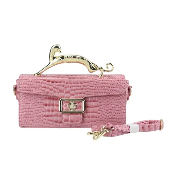 Spunkz Crocodile Pattern Underarm Bag