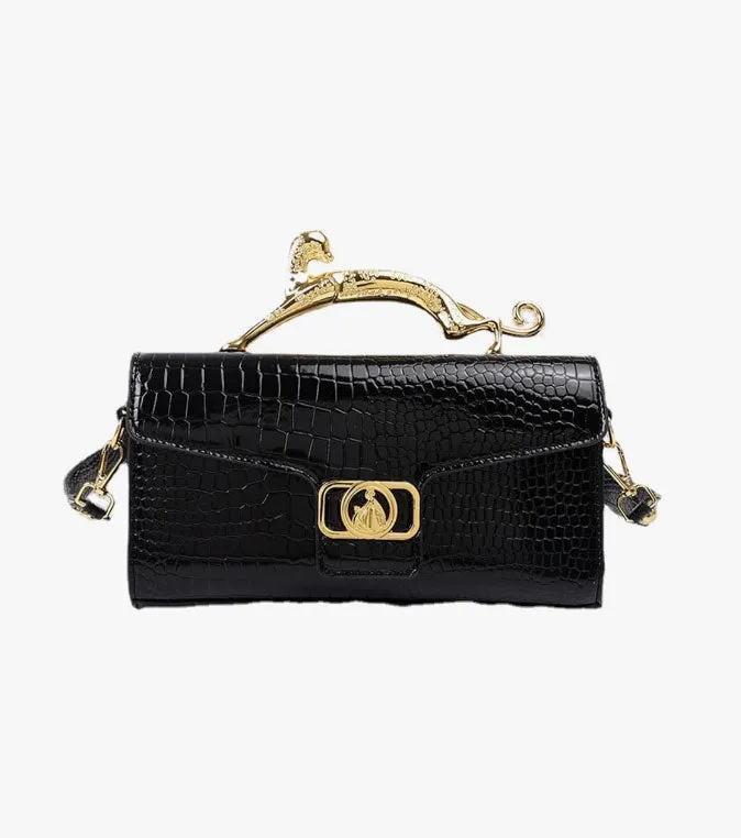 Spunkz Crocodile Pattern Underarm Bag