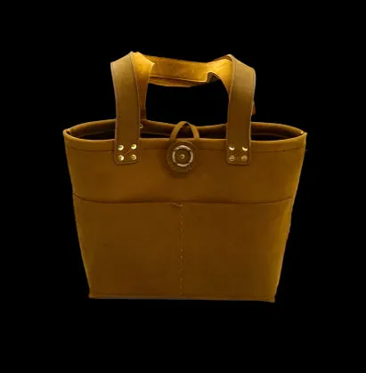 The Clare Flair Tote, Brushed Brown