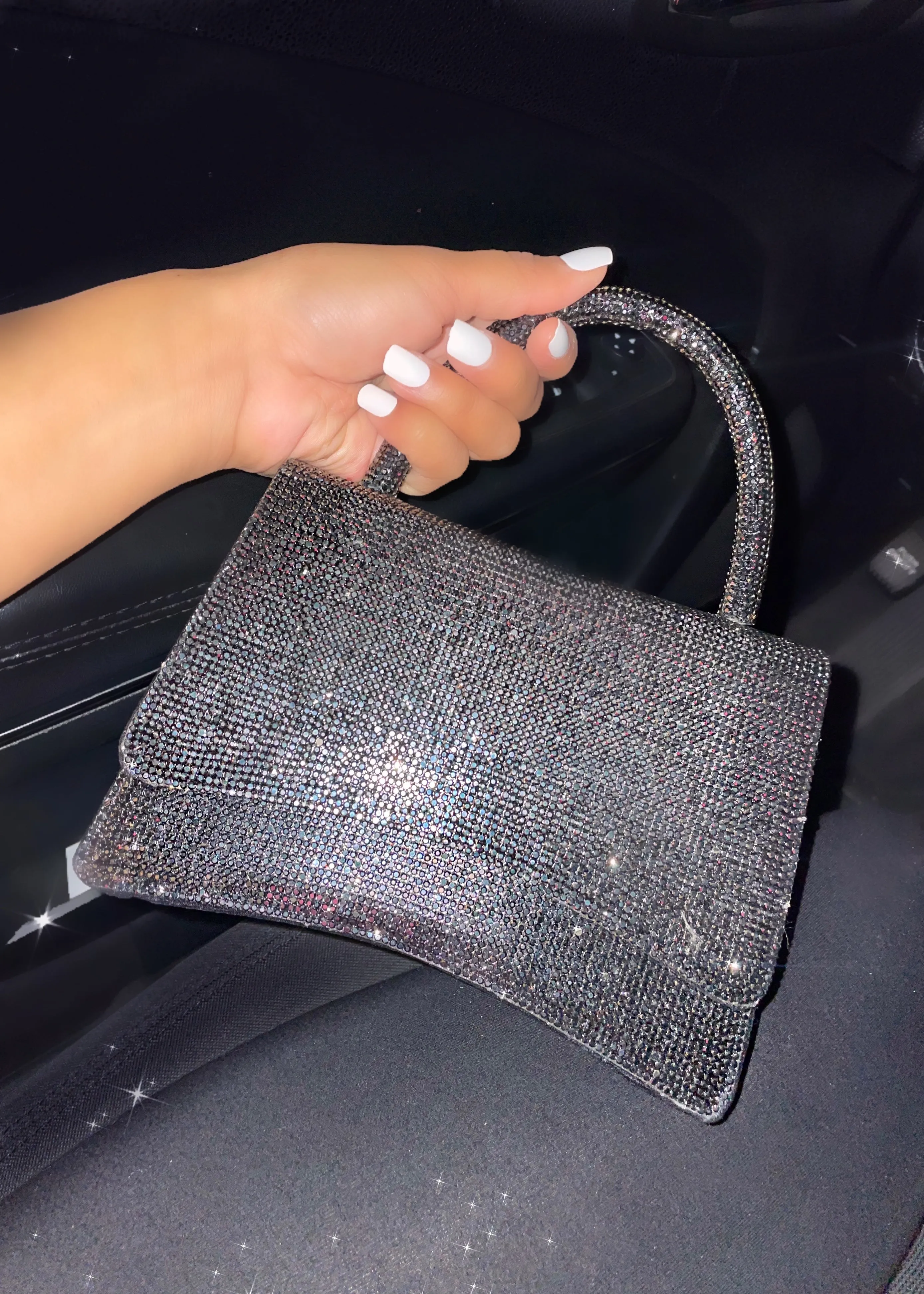 The Glamorous Handbag - Charcoal