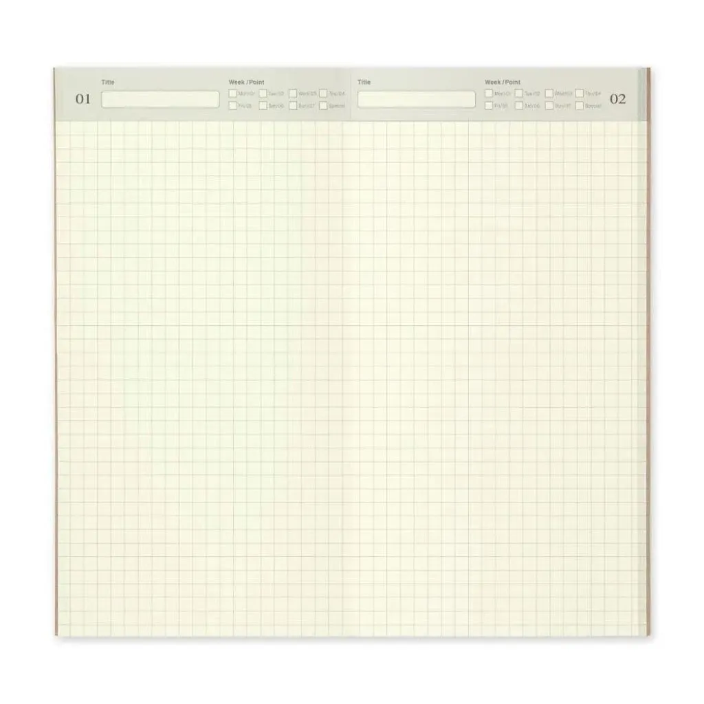 Traveler's Company - 005 Free Diary Refill (Regular)