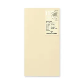 Traveler's Company - 017 Free Diary Monthly Refill (Regular)