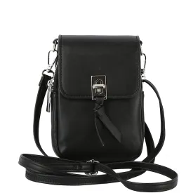 TURN LOCK MINI CROSSBODY BAG