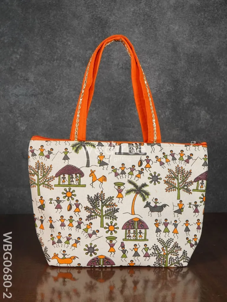 Warli Printed Handbags - WBG0680