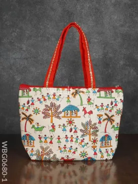 Warli Printed Handbags - WBG0680