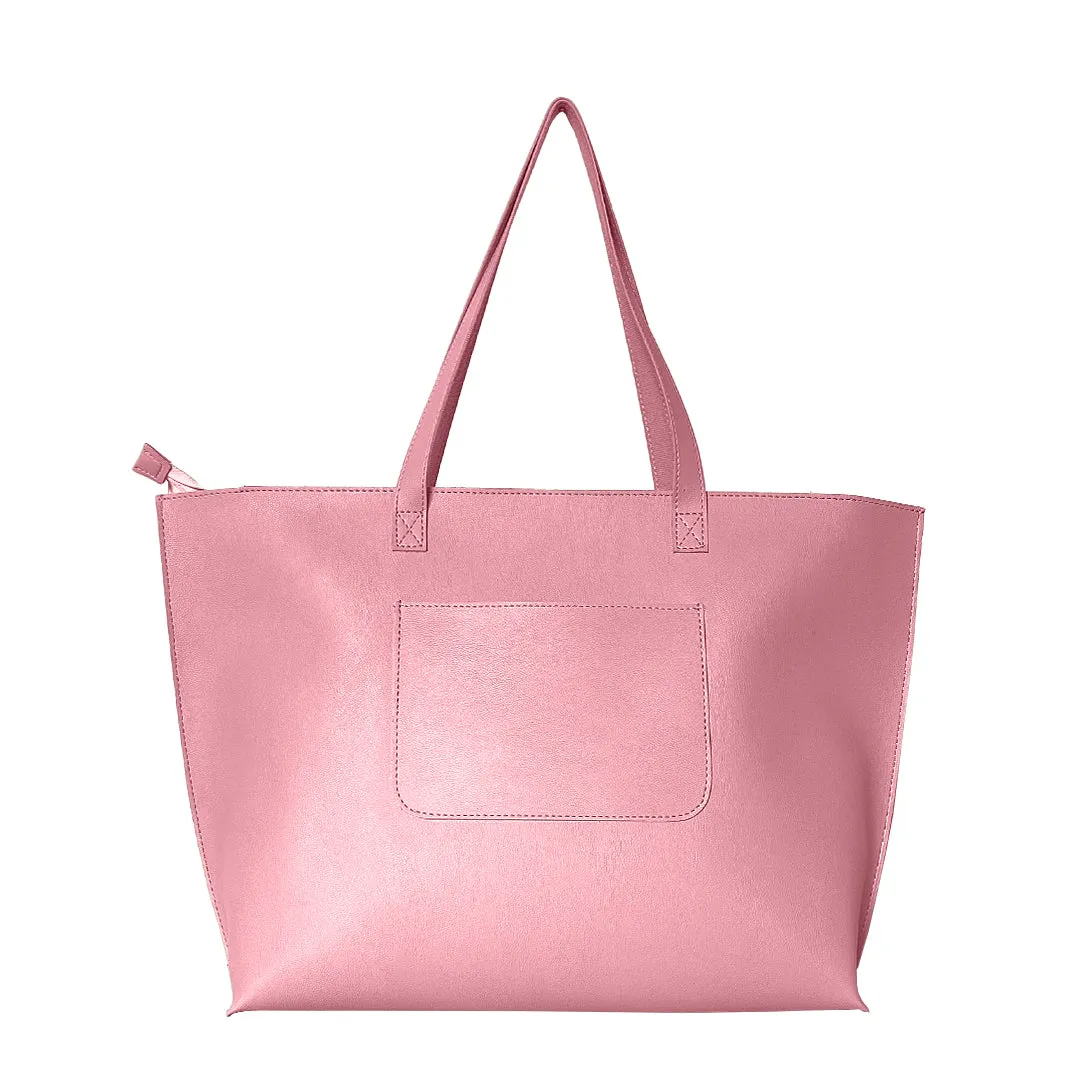 Women's Medium Tote Bag | Vegan Leather Ladies Handbag