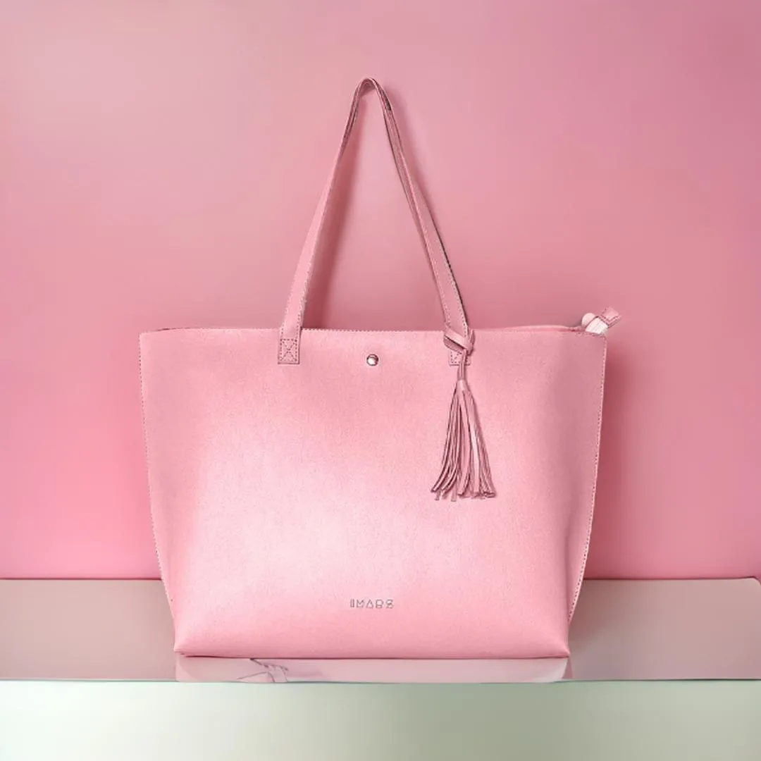 Women's Medium Tote Bag | Vegan Leather Ladies Handbag
