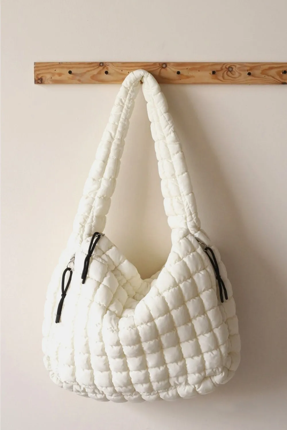 Women's Zenana Quilted Carryall Crossbody Bag