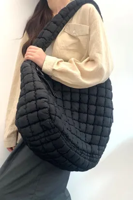 Women's Zenana Quilted Carryall Crossbody Bag