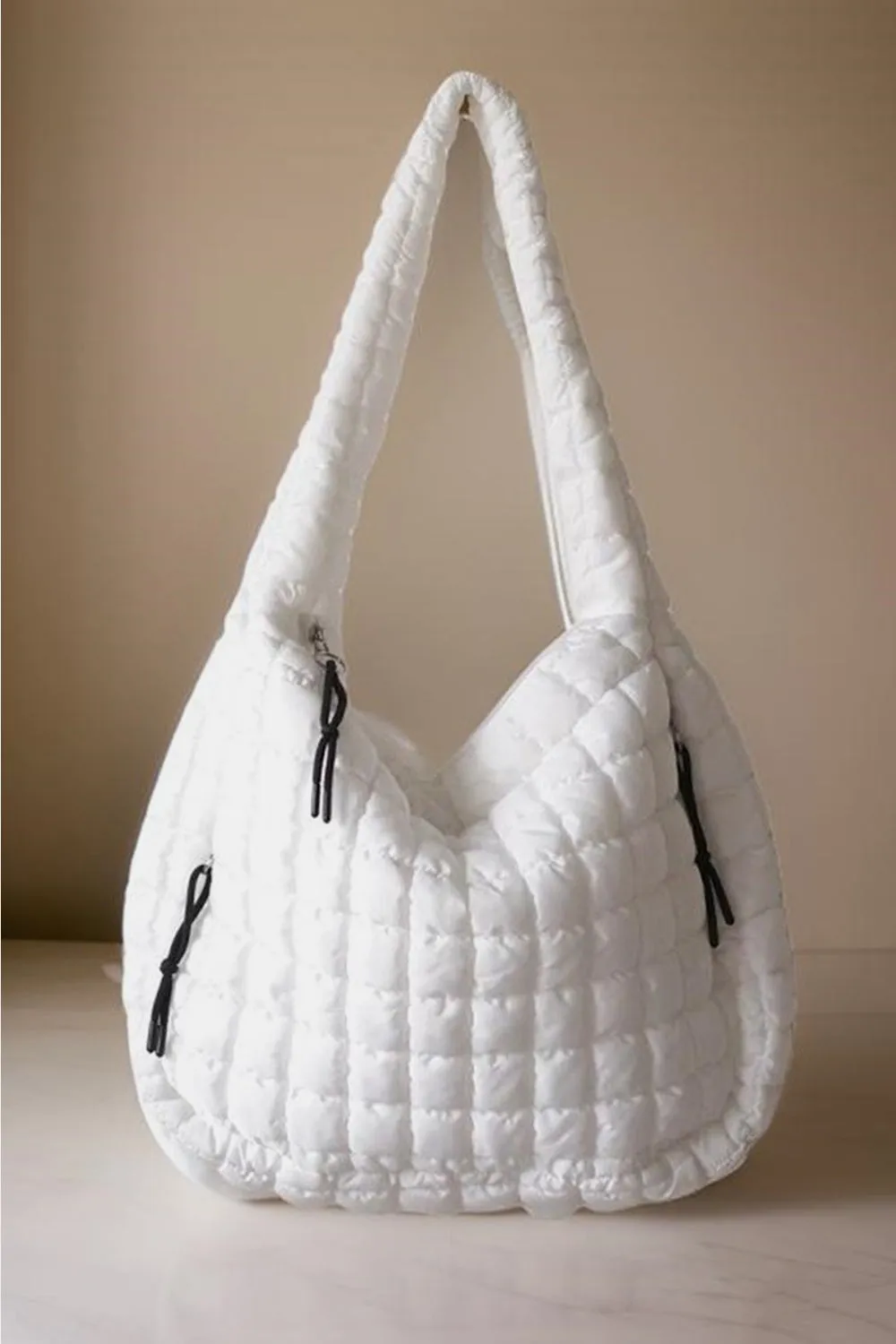 Women's Zenana Quilted Carryall Crossbody Bag