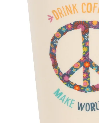 World Peace Travel Mug - Ceramic