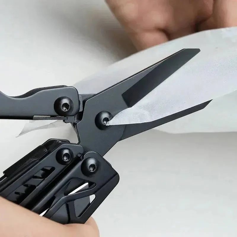 Xiaomi NexTool Black Knight  Multi-function Camping Tools Knife Outdoor Survival Folding Pliers Scissors Hand Multitool Tool Kit