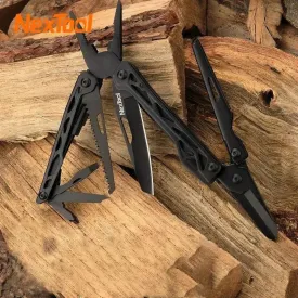 Xiaomi NexTool Black Knight  Multi-function Camping Tools Knife Outdoor Survival Folding Pliers Scissors Hand Multitool Tool Kit