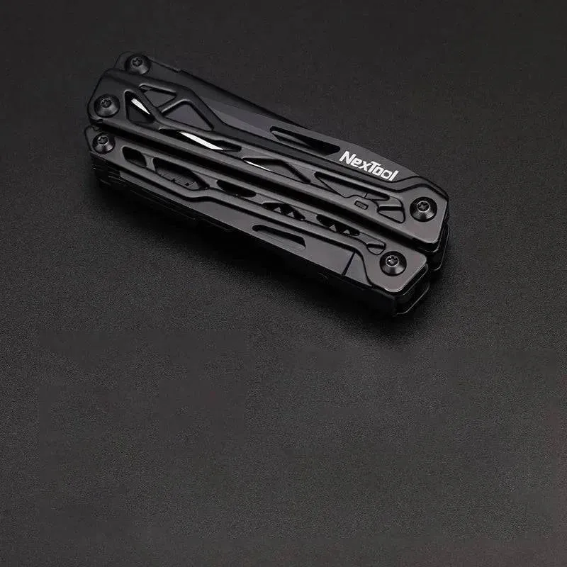 Xiaomi NexTool Black Knight  Multi-function Camping Tools Knife Outdoor Survival Folding Pliers Scissors Hand Multitool Tool Kit