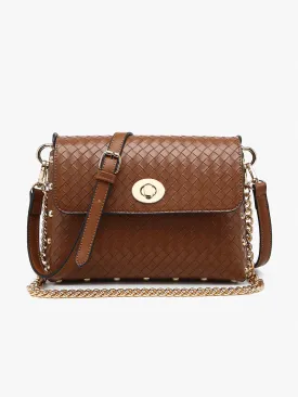 Yazmin Faux Woven Crossbody