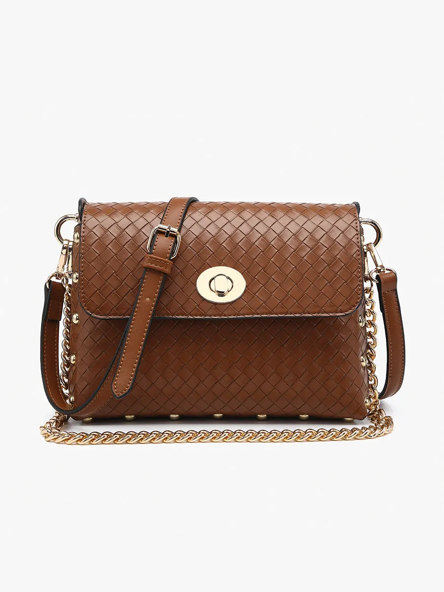 Yazmin Faux Woven Crossbody