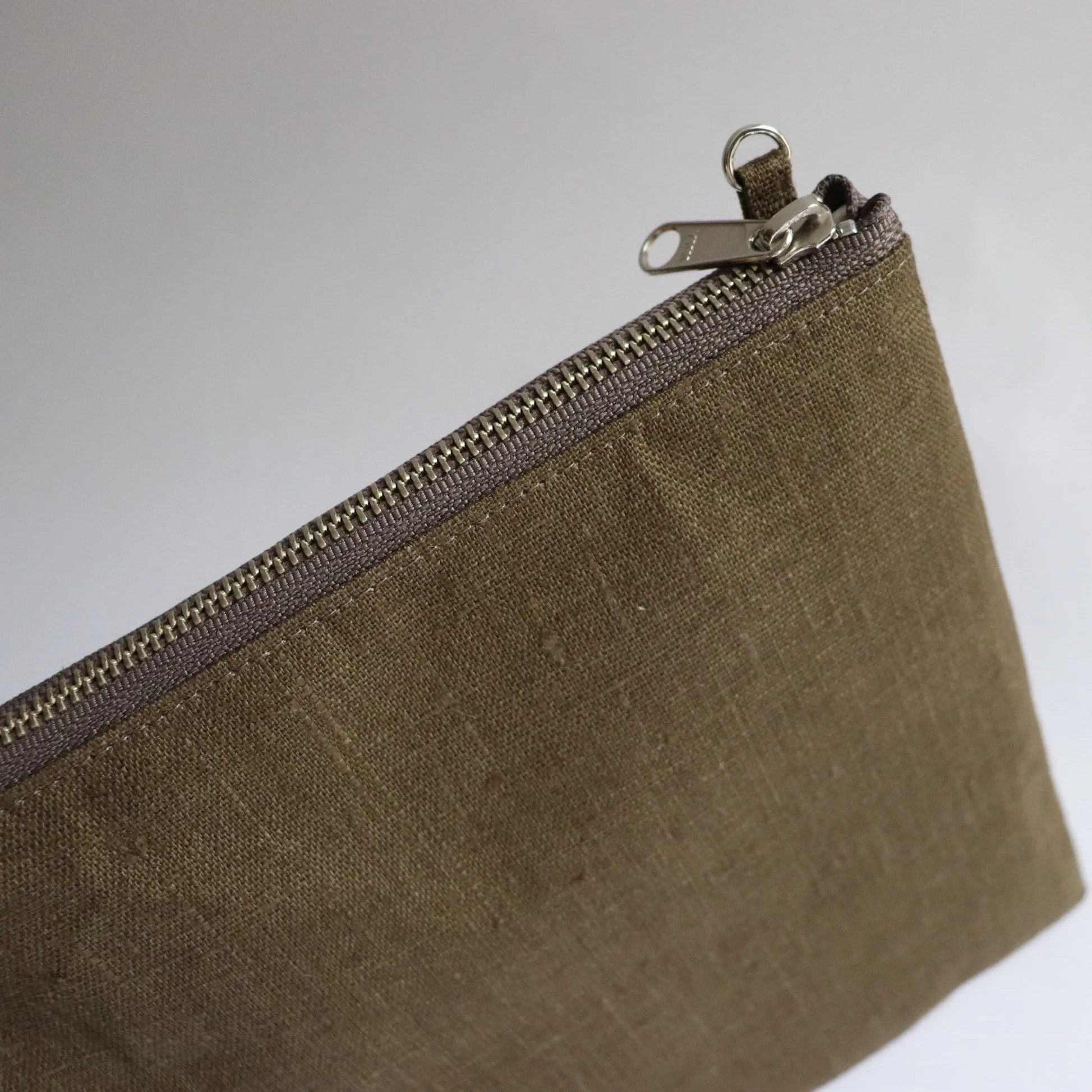 Zippered Crossbody Bag with Adjustable Strap